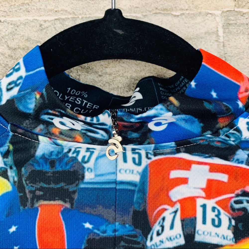 RARE MENS CHAMP-SYS : TOUR de FRANCE CYCLING Shirt - Picture 3 of 7